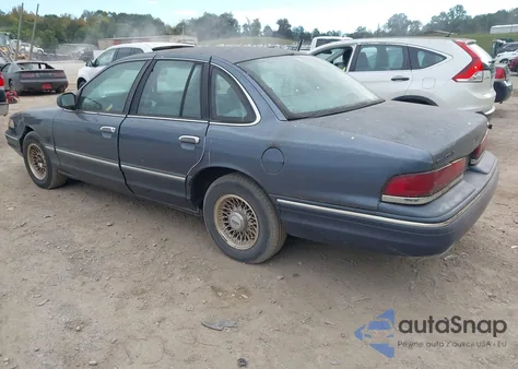 1997 Ford Crown Victoria Lx from USA, damaged, VIN 2FALP74W1VX177655
